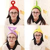 Free Shipping 1pcs Tele-Vita Hair Band Soft Cartoon Girl Headband Elastic Hair Bands for Women Teletubbies Hairband 5 Colors ► Photo 1/6