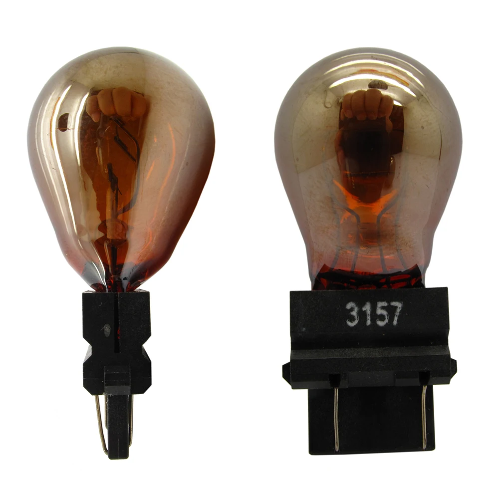 10 шт. высокое качество PY21W S25 BAU15s 3157 4157 BAY15D хром Stealth серебристый Янтарный Белый