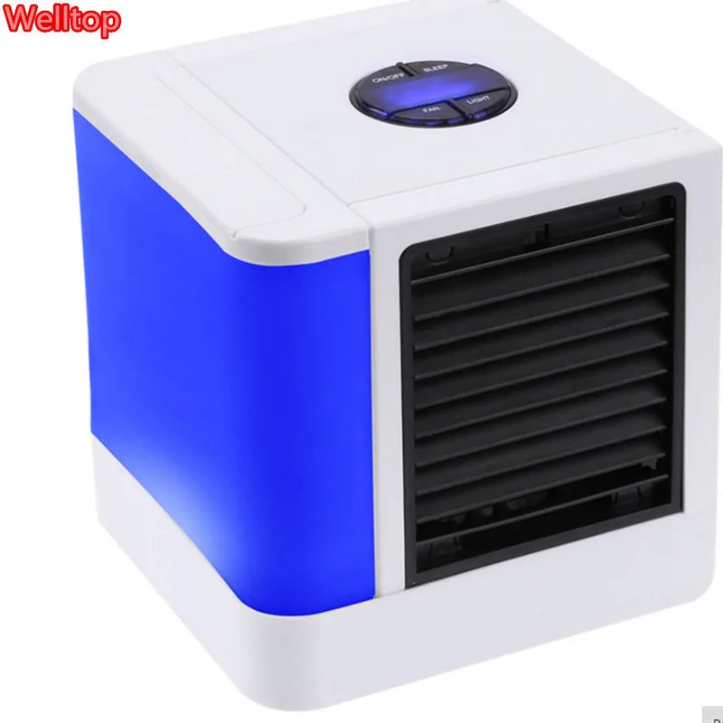 

2018 Air Conditioners Portable Air Conditioner Personal Space Cooler USB Portable Humidifier Purifier Desktop Water-Cooling Fan
