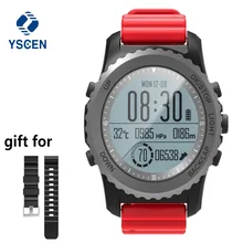 s968 Diving Sport Smart Watch Waterproof Sleep Heart Rate Monitor Barometer Thermometer Altimeter Pedometer GPS Smartwatch Men