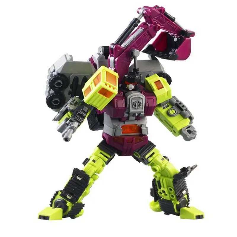 New Transformation Robot Toys Ko Version Gt Scraper Forklift excavator