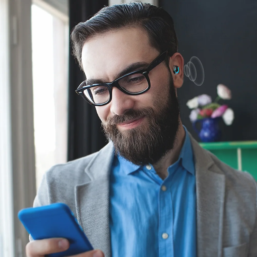 Bluetooth 5 0 TWS Blutooth наушники беспроводные для телефона свободные руки спортивные
