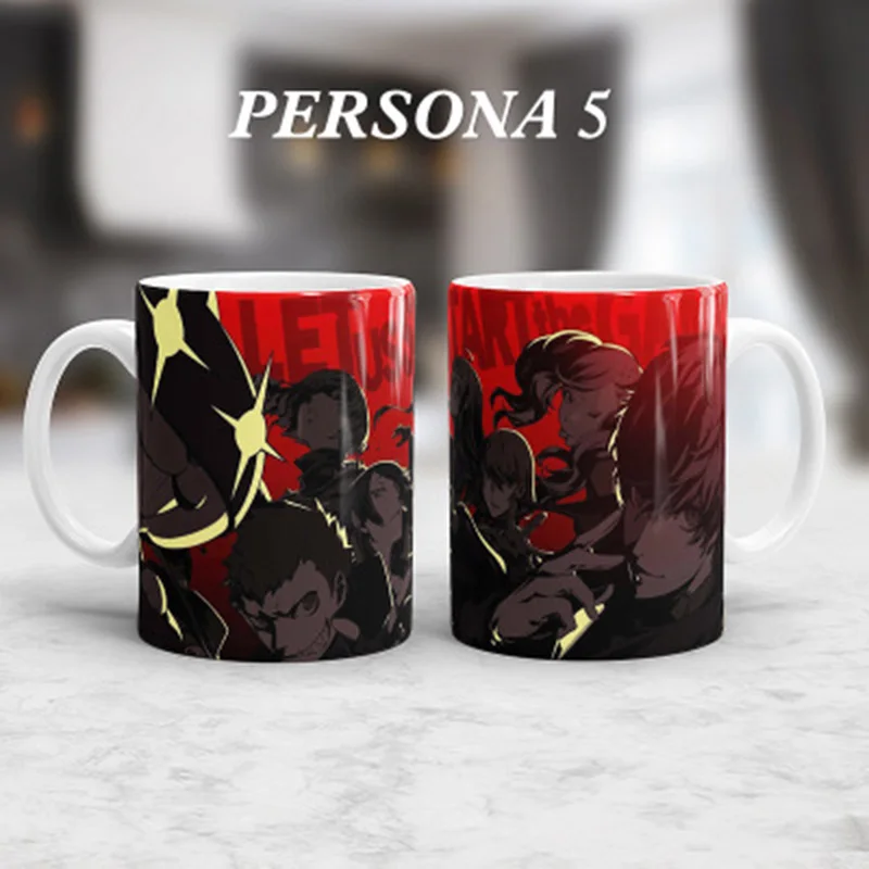 1Pcs Mug Color Change Ceramic Coffee Mug and Cup Heat Reveal Magic Mugs Color Change Fashion Gift for Your Friends Drop Shipping - Цвет: 28