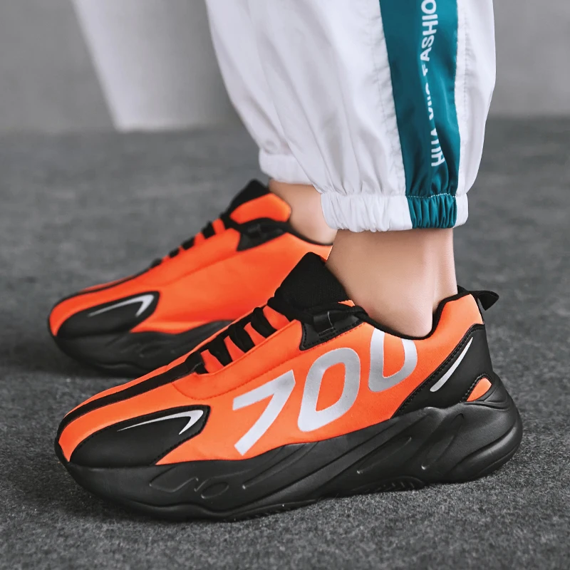 

Vintage Dad Men Shoes 2019 Kanye Fashion West Mesh Light Breathable Men Casual Shoes Men Sneakers v2 Zapatos Hombre#y700