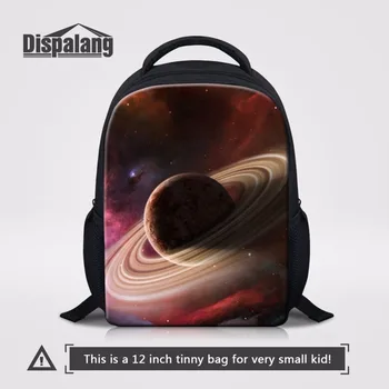 

Dispalang 12 inch Children School Bags Universe Space Galaxy Star Kindergarten Preschool Backpack Nursery Baby Student Bookbag