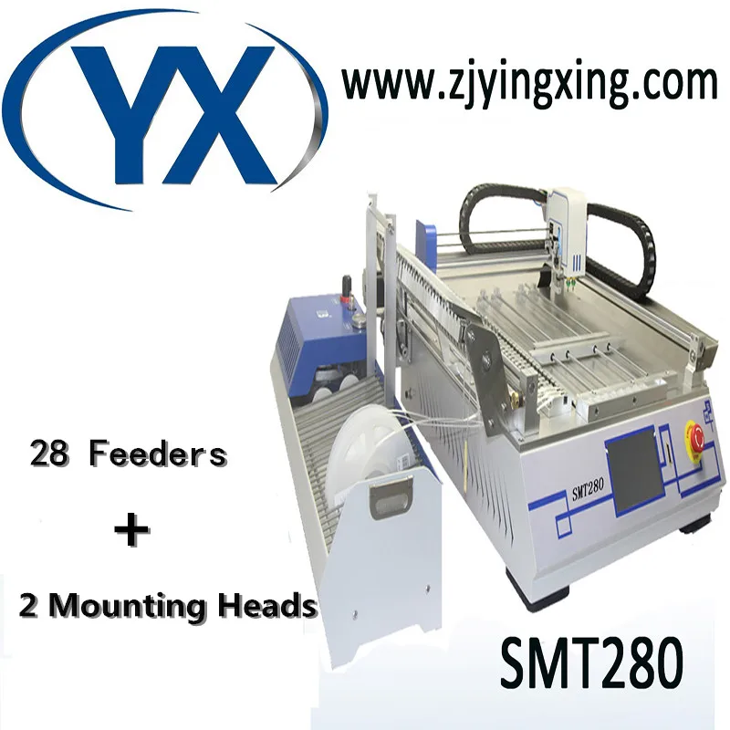 

High Flexibility Desktop SMT Pick and Place Machine LED Chip Mounter in Good Price/28Feeders/Cameras
