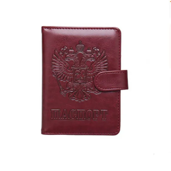 BISI GORO Обложка для паспорта дорожный бумажник с отделением для паспорта многофункциональная сумка держатель для паспорта протектор кошелек держатель для карт кошелек - Цвет: Jujube Red 258