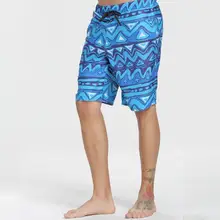 Быстросохнущие мужские пляжные шорты больших размеров, пляжные шорты для серфинга, Гавайские шорты, Водонепроницаемая спортивная одежда, синяя клетчатая одежда 3XL