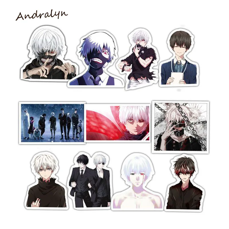 10/50 шт в наборе одежда с надписью Tokyo Ghoul для рисования граффити Стикеры s Чемодан