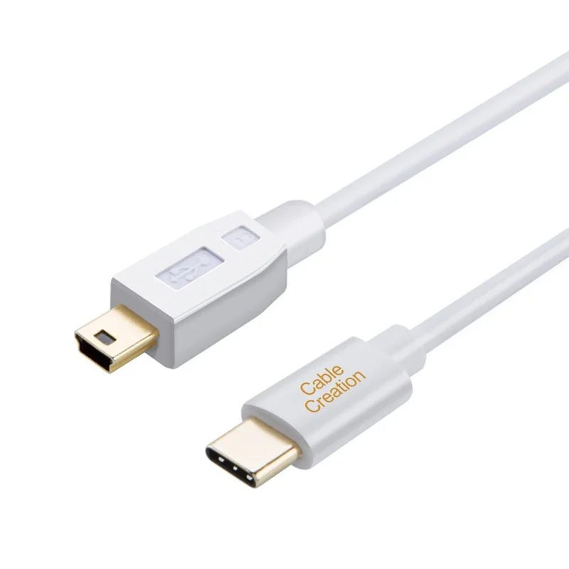 Мини-usb к USB-C кабель, USB C к мини-b шнур для GoPro Hero 3+, PS3 контроллер и мини-b устройств