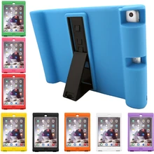 Мягкий Силиконовый Складной футляр противоударный универсальный чехол для Apple iPad защитный чехол для детей студентов