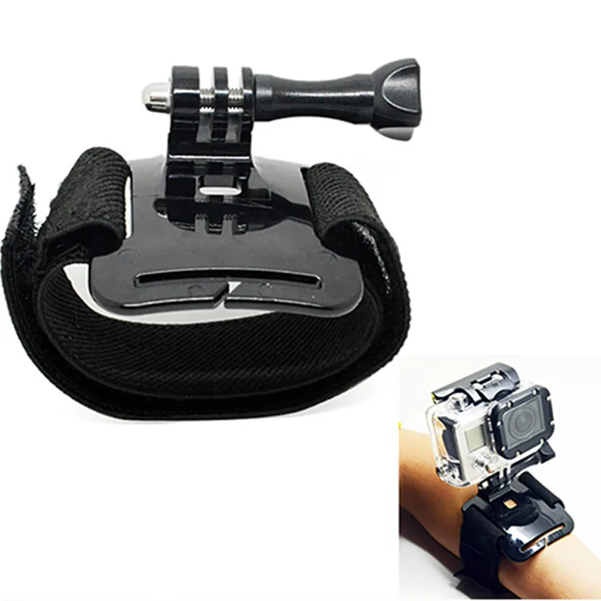 For Xiaomi Yi 4k Action Camera Arm Wrist Strap Mount For Go Pro W