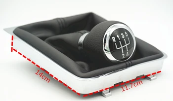 

FAST SHIPPING FOR FOR VW PASSAT B6 2006 2007 2008 2009 2010 2011 NEW 5 SPEED CAR GEAR Shifter KNOB WITH LEATHER BOOT 3C0711113