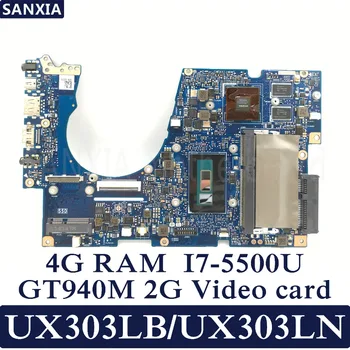 شراءKEFU UX303LB محمول اللوحة الأم ل ASUS UX303LB UX303LNB UX303LN UX303LA UX303L اختبار اللوحة الأصلية 4G RAM I7-5500U GT940M