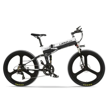 

XT750-E 26 Inch Folding Electric Bike, Front & Rear Disc Brake, Long Endurance, with LCD Display, Pedal Assist Bicycle