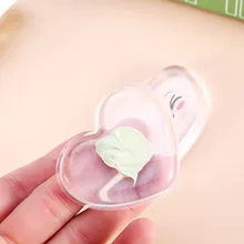 Прозрачный горячий силиспонж блендер силиконовая губка пуф для макияжа для жидкой основы BB крем основы красоты