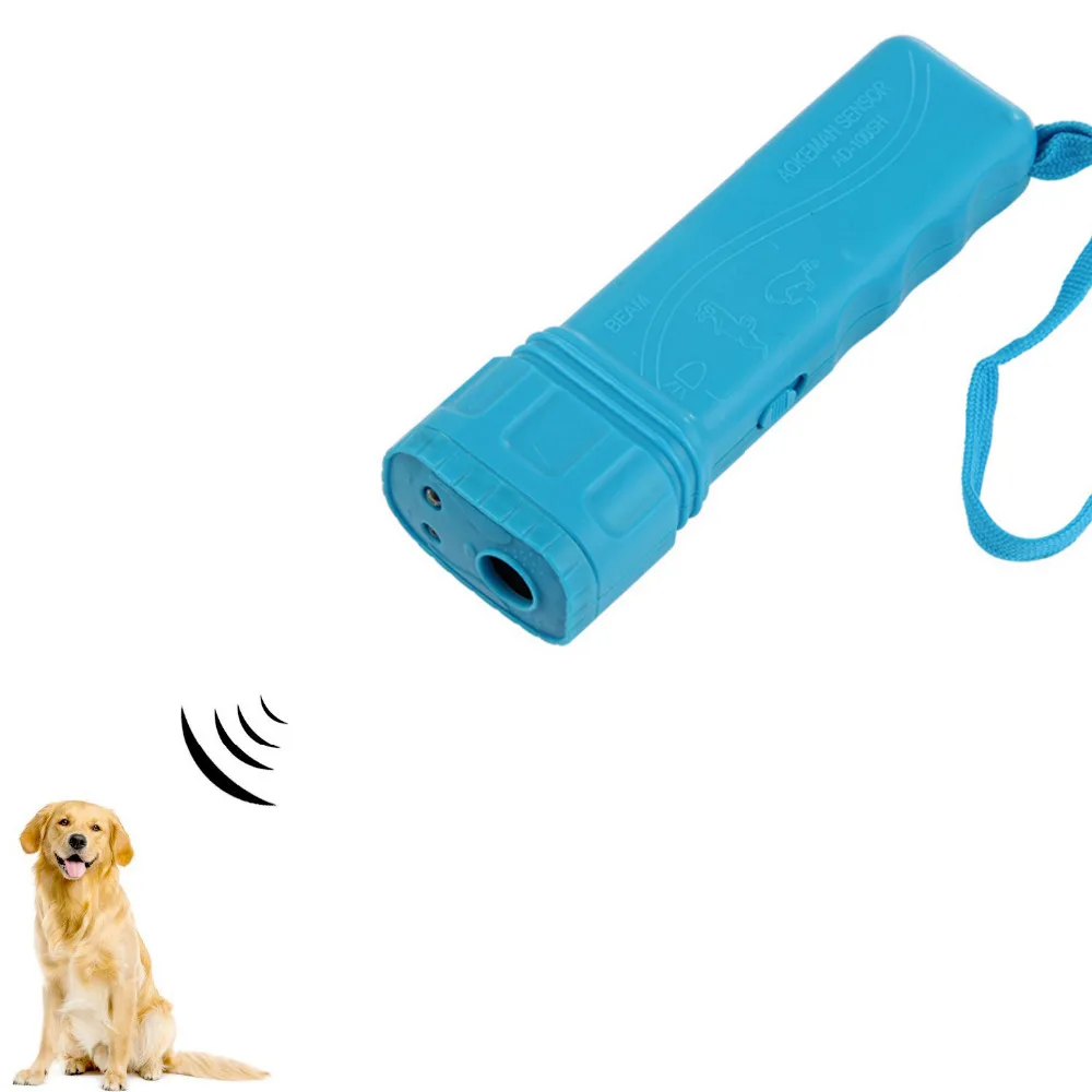 2019 New Ultrasonic Dog Repeller and Trainer Device with LED Light 3 in