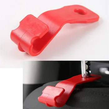 

1pc Interior Car Seat Back Hook Cargo Hanger Bag Clip Holder Trim Decorative Car Accessories For Jeep ABS