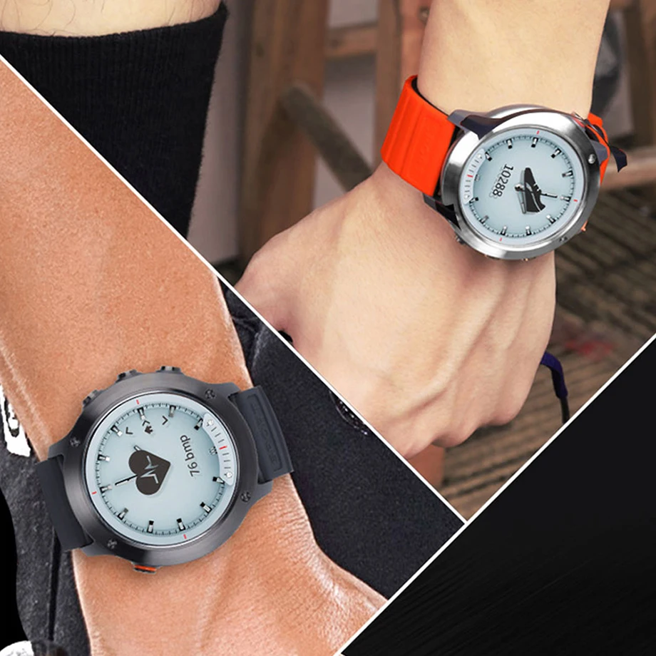  Colmi Smart Watch M5 Transparent Screen Ip68 Waterproof Luminous Hands Heart Rate Monitor Stainless - 33057545947