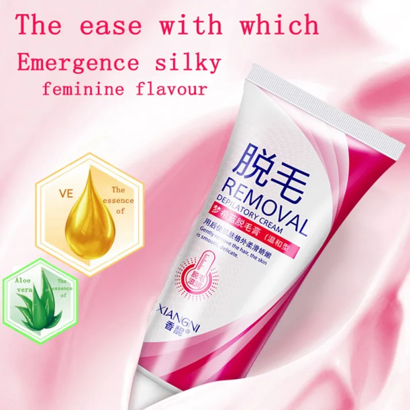 Painless Depilatory Paste+Repair Fluid Set For Women&Men Legs