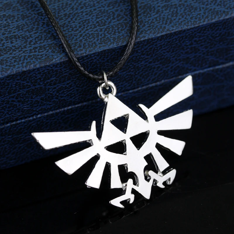 Аниме игры Легенда о Зельде Цепочки и ожерелья Zelda кулон Triforce опт|legend of zelda