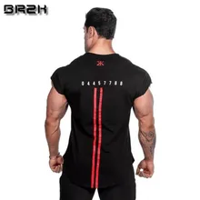 Брендовая одежда для тренажерного зала фитнеса мужская майка с капюшоном для мужчин s бодибилдинга майка для тренировки майка без рукавов