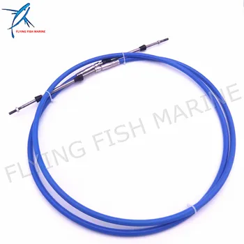 

Outboard Engine ABA-CABLE-10-GY Remote Control Throttle Shift Cable 10ft for Yamaha Boat Motor Steering System 3.048m Blue