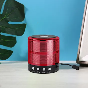 

HIFI Portable Wireless Bluetooth Speaker Stereo Sound TF Subwoofer Column Speakers with Hand Strap for computer c0529