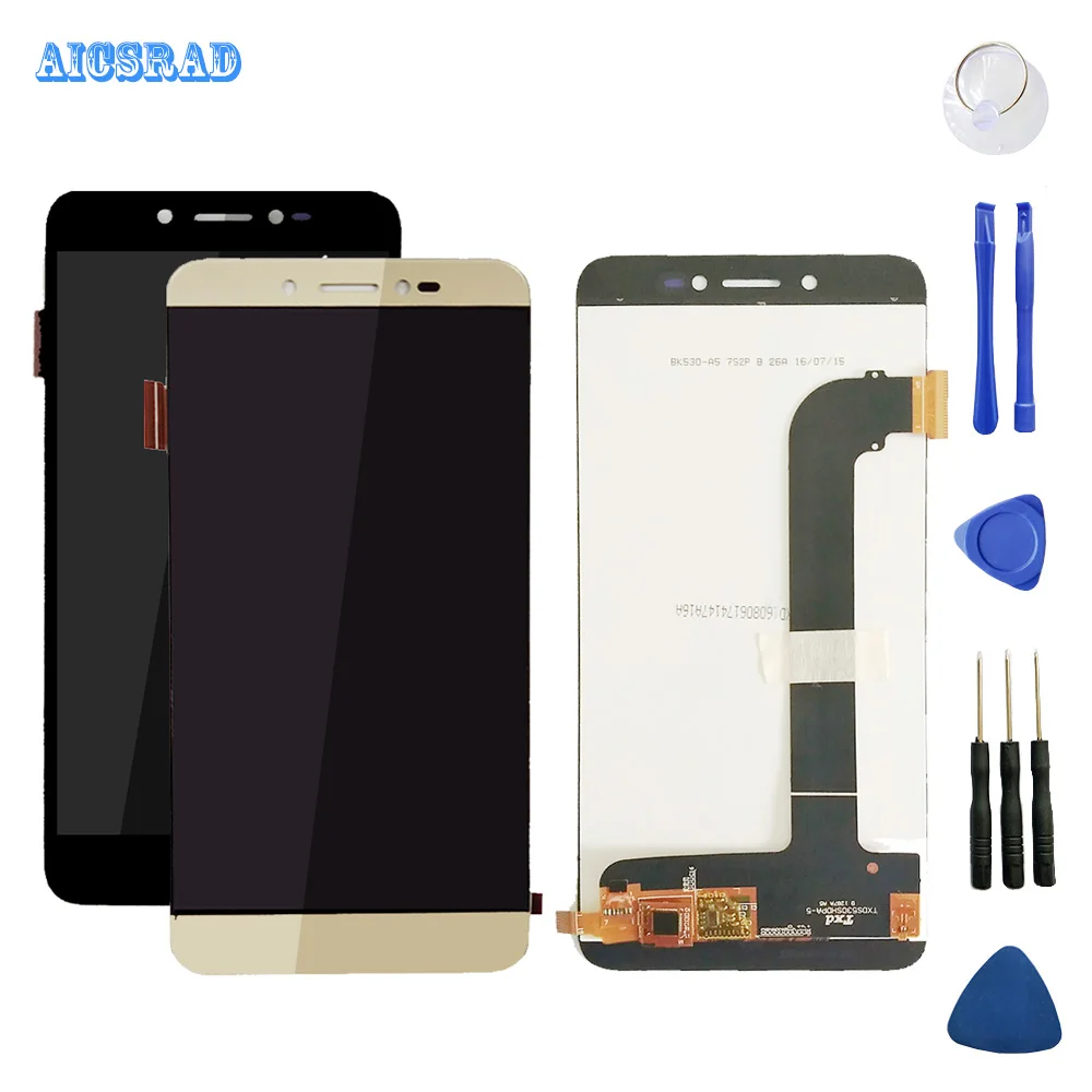 

AICSRAD original 5530duo For Prestigio Grace Z5 PSP 5530 Duo PSP5530Duo LCD Display +Touch Screen Digitizer Assembly PSP5530