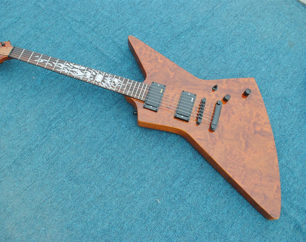 

Top quality Replica diy guitar kit left handed lefty James Hetfield guitarra electrica Ken Lawrence Electric Guitar Mayme Music