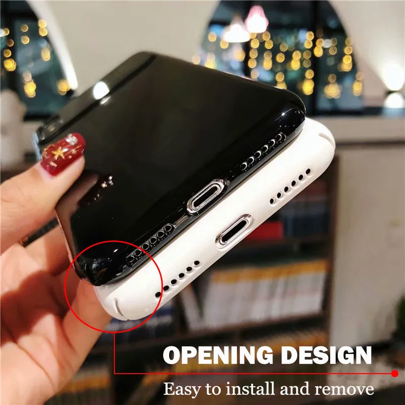 KIPX1044_4_Luxury Mirror Slim Phone Case for iPhone 7 8 Hard PC Acrylic Cover for iPhone XS 6S 7P 8 Plus All-inclusive Protective Cases
