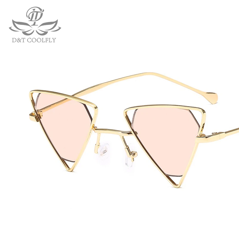 Модные треугольные очки, женские, известный бренд, простой дизайн, винтажные, трендовые солнцезащитные очки, белые, черные, UV400
