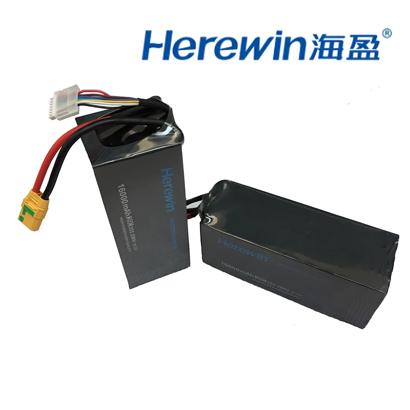 Herewin 16000mah батарея 22,2 v 20C вал батарея для защиты сельскохозяйственных растений БПЛА батарея