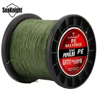 SeaKnight Tri-Poseidon Fishing Line 1000M 8 Strands Braided PE Fishing Rope 20-100LB Multifilament CarpTackle Free Shipping