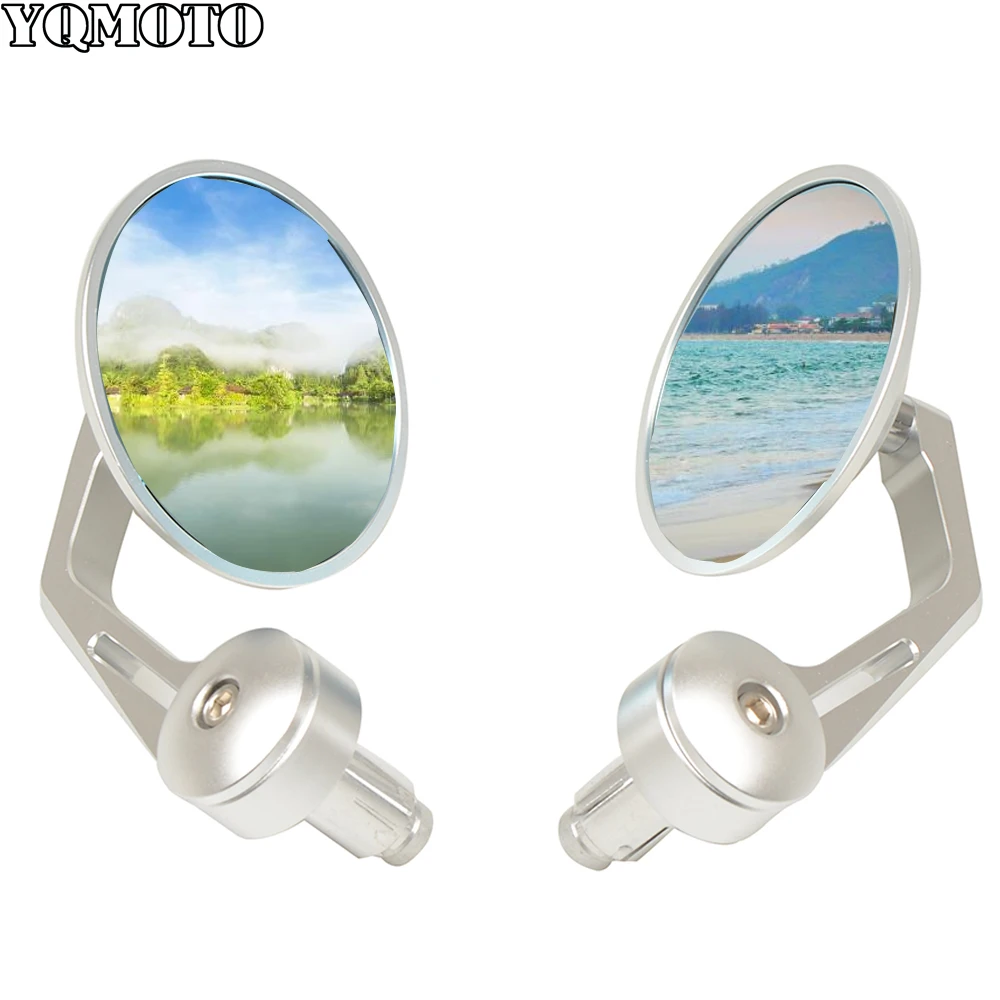 

Motorcycle Handlebar Rear View Side Mirror Rearview Mirrors Universal for Honda Kawasaki Yamaha Suzuki Scooter KTM Benelli BWM