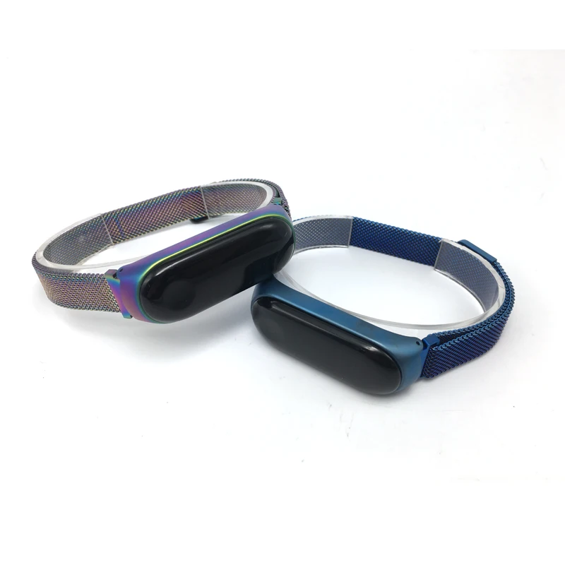 Ремешок из нержавеющей стали для Xiaomi 5 браслет без винтов 3 Mi Band 4 3|Ремешки часов| |
