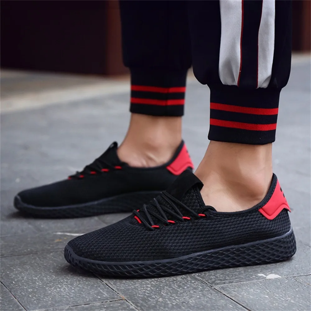 2019 Men's summer running mesh sneakers students breathable sports and leisure shoes  for male comfortable sneakers homens 40 (9)
