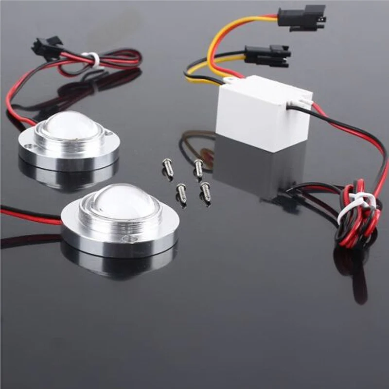 

Useful 2 LED Super Bright Car Strobe Warning Light 2017 Hot High Quality