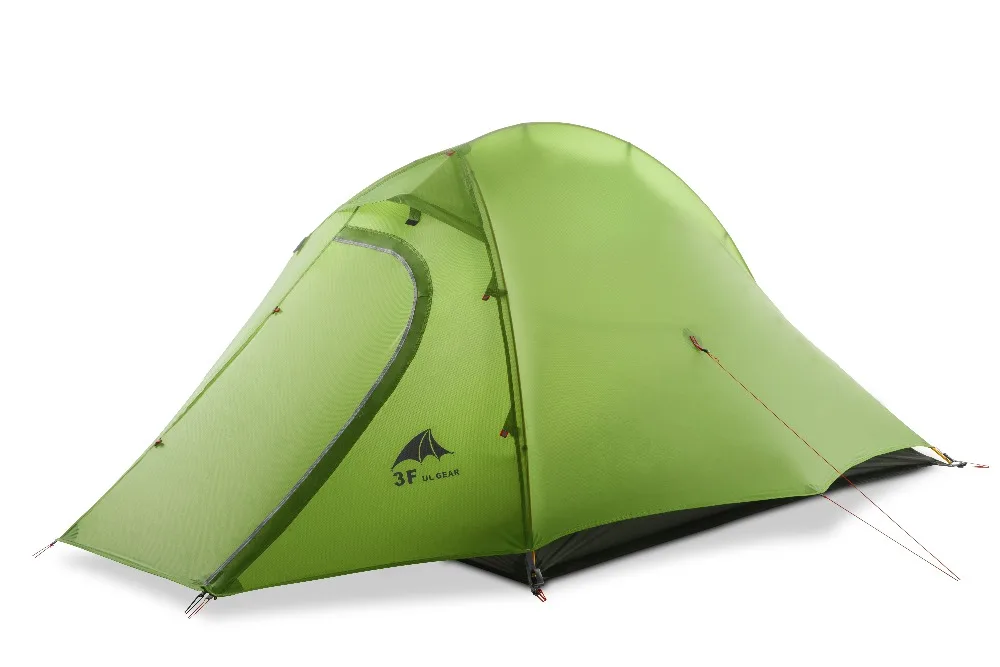 

3F UL GEAR ZhengTu 2 Ultralight 15D Coated Silicon 3 Season Camping Tent or 4 Season Outdoor Anti-wind Tent For Camping 2 Person