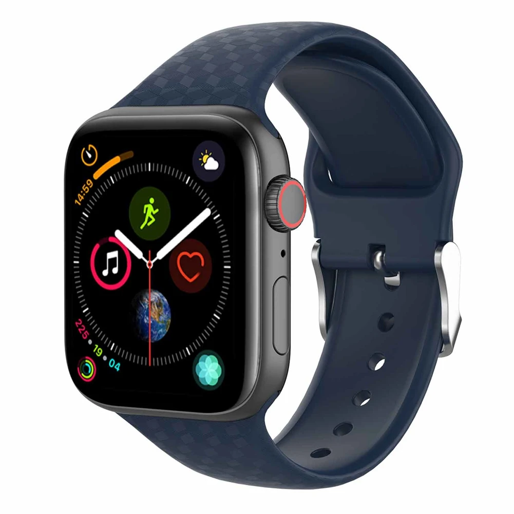 Ремешок для Apple Watch 42 мм/38 мм 4correa Iwatch 4 3 2 1 спортивный силиконовый браслет Pulseira Apple Watch 4 аксессуары