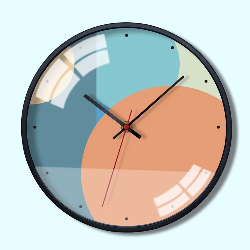 

Creative Wall Clock Living Room Nordic Home Metal Wall Chartsdecorative Clockone Wall Clock Modern Design