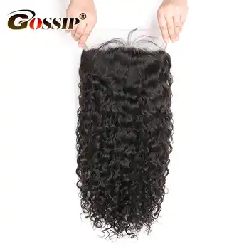 Brazilian Remy Hair Water Wave Full Lace Human Hair Wigs For Black Women Gossip Glueless Full Lace Wig Human Hair With Baby Hair