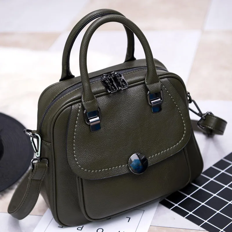 Fashion trend new designer women handbags high quality European style sexy Shell-type shoulder bag Genuine Leather bag
