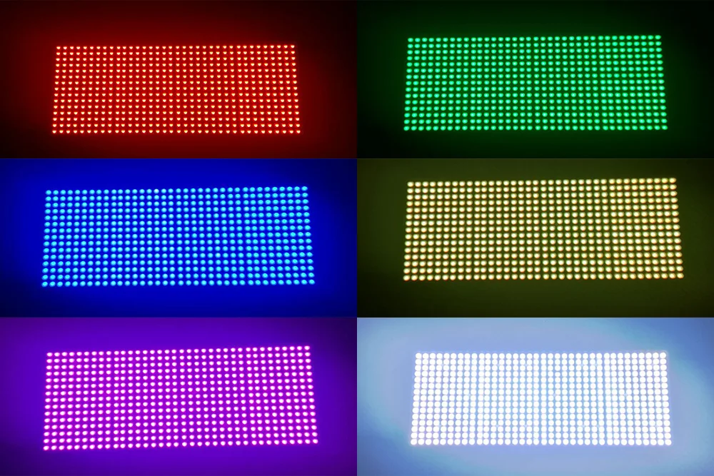 540pcs 0.5W RGBW LED Strobe Light