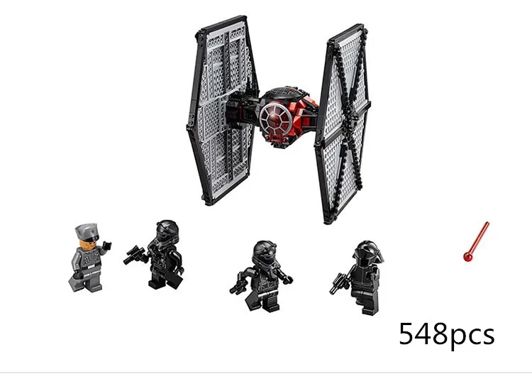 548 10465 шт. star wars TIE Fighter развивающие строительные блоки кирпичи игрушка childern подарок Совместимость с 75101