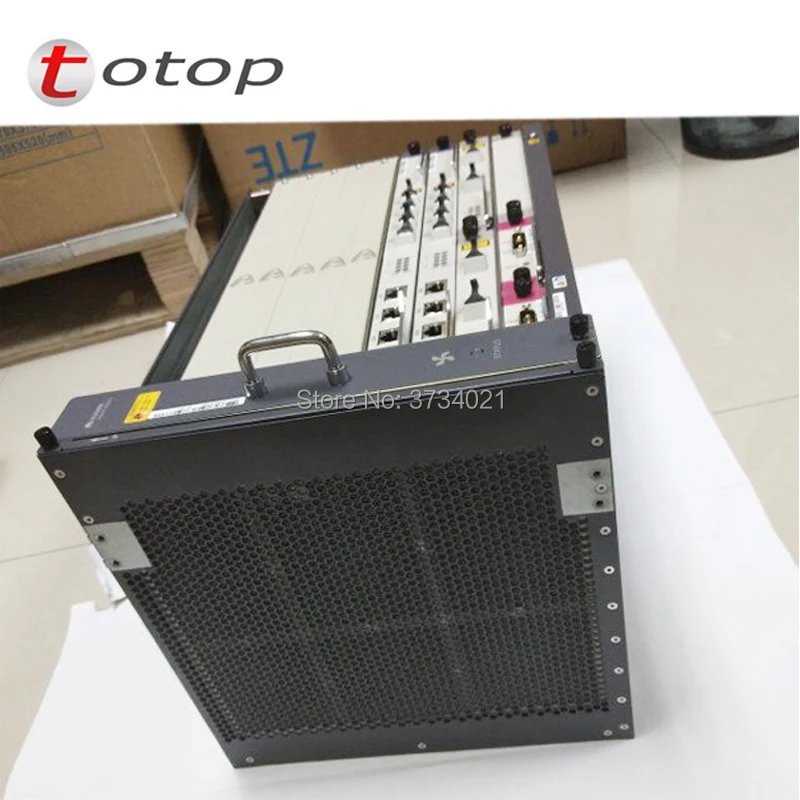 Huawei MA5683T 19 дюймов GPON OLT оборудование 10GE канал связи с 2 * SCUN + 2 * X2CS + 2 * PRTE + GPFD 16 портов SFP модули C +