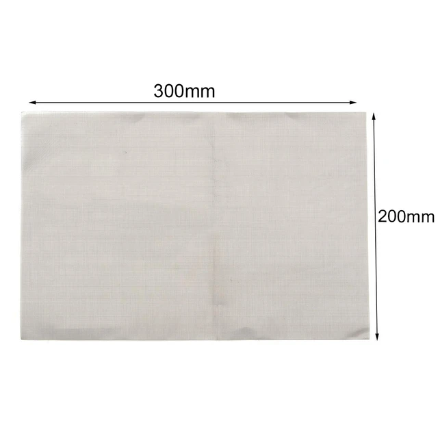 Feuille de filtre de criblage d'acier inoxydable, fil tissé, haute qualité,  5, 8, 20, 30/40 mailles, 15x30cm - AliExpress