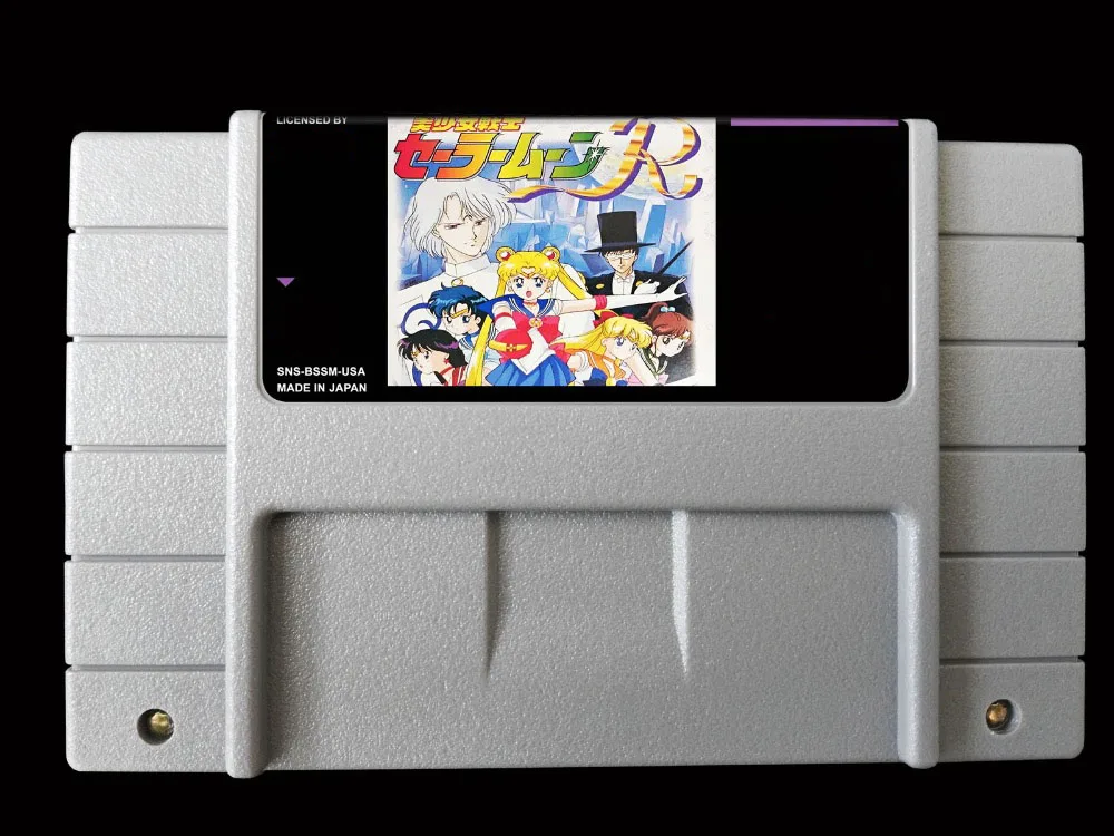 

16Bit Games ** Pretty Soldier Sailor Moon R ( USA Version!! English translation!! )