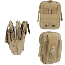 New Arrival Tactical Molle Pouch Belt Waist Pack Bag Small Pocket Military Waist Fanny Pack Phone Pocket Hip Waist Belt Bag