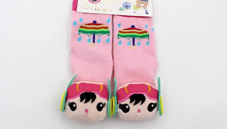 Очень милая детская одежда, хлопковые милые Нескользящие носки для новорожденных мальчиков и девочек, мягкие носки-тапочки с рисунком